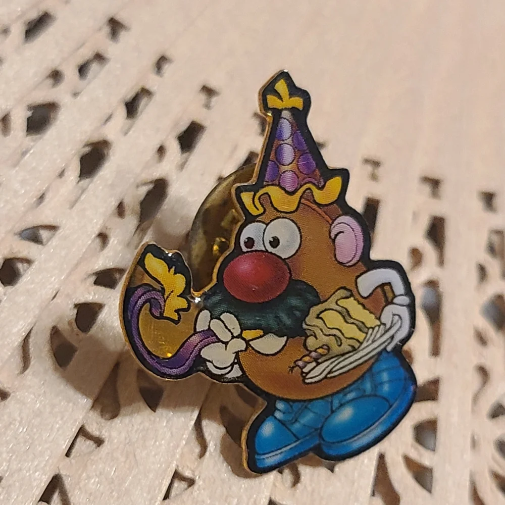 Party Potato Character Pin
